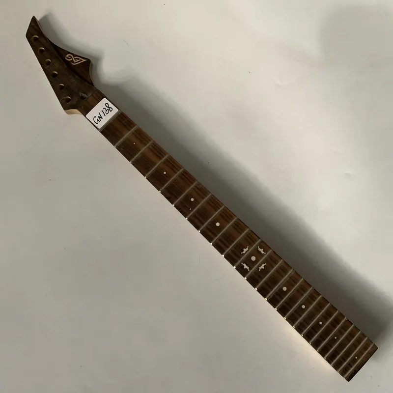 GN138 Незаконченная версия грифа электрогитары Floyd Rose из натурального и оригинального клена с палисандровыми 24 ладами для DIY Изображение 0