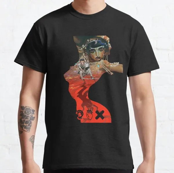 ropa hombre Jibaro Art 2023 новая модная футболка для спорта и отдыха, футболка с коротким рукавом Изображение 0