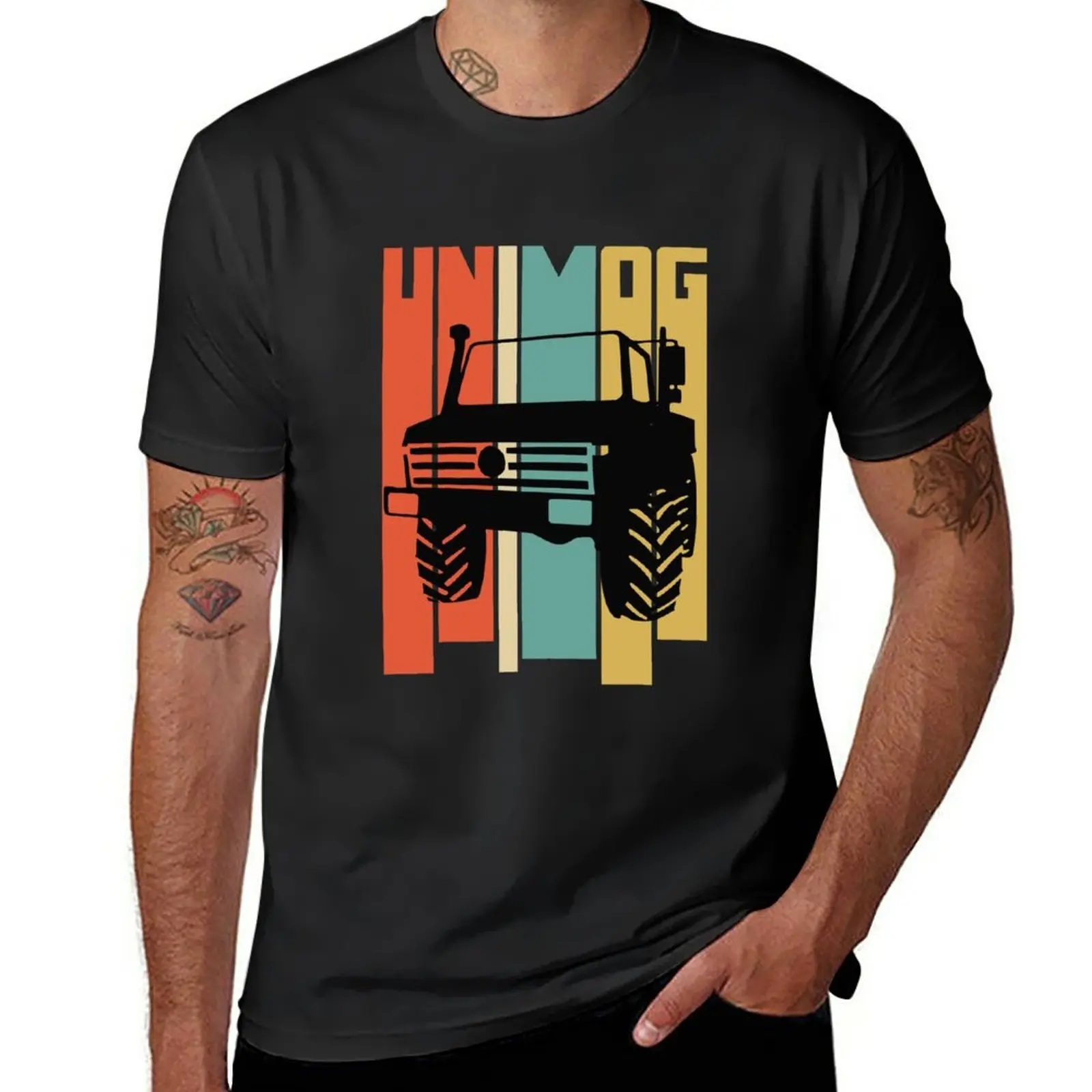 Unimog Ретро футболка sublime футболка спортивные рубашки fruit of the loom мужские футболки Изображение 0