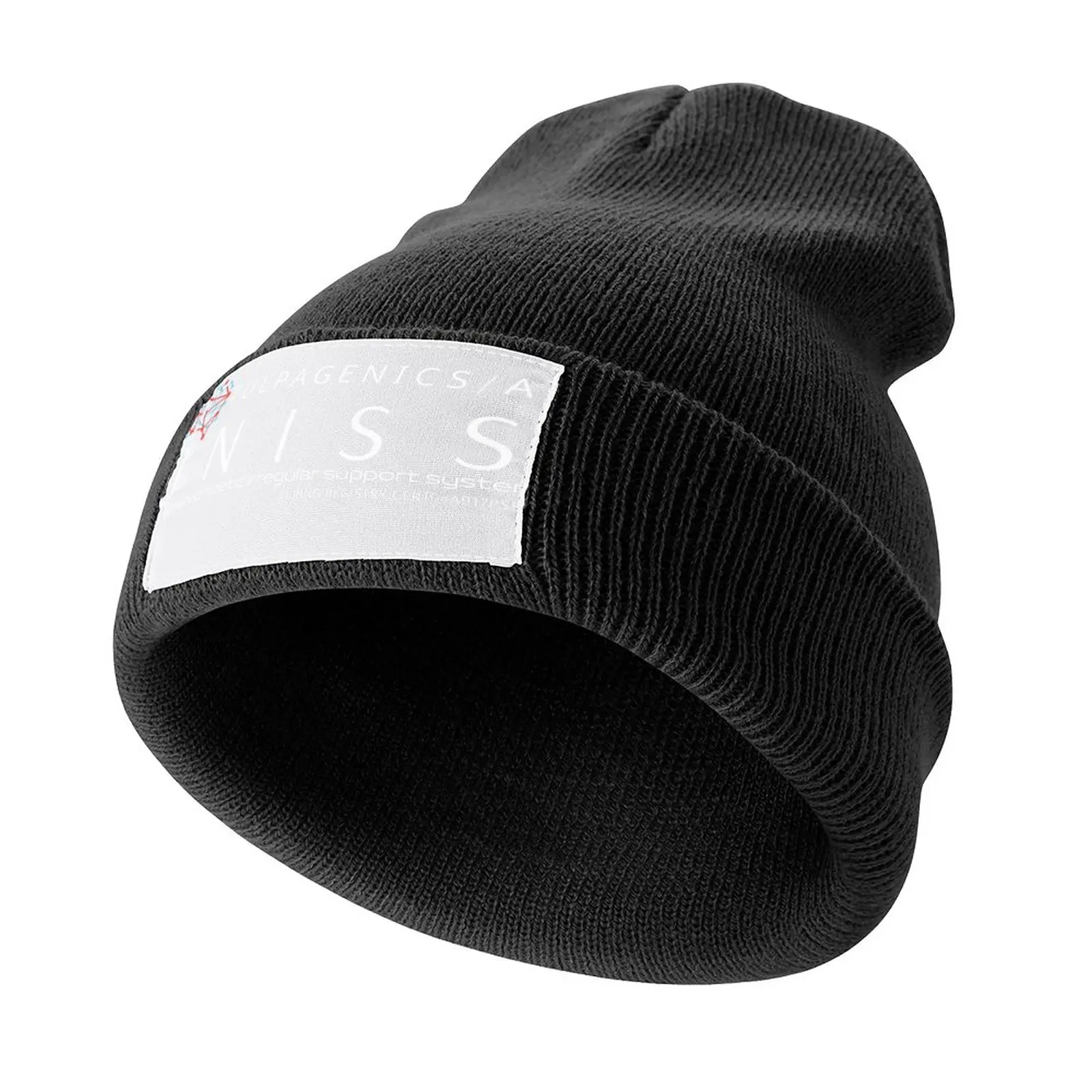 UNISS от Tulpagenics 1.0 - Белая (Агентство футболок Уильяма Гибсона) Вязаная шапка-дерби с солнцезащитным кремом, рейв-шляпа для гольфа, Мужская Женская Изображение 0