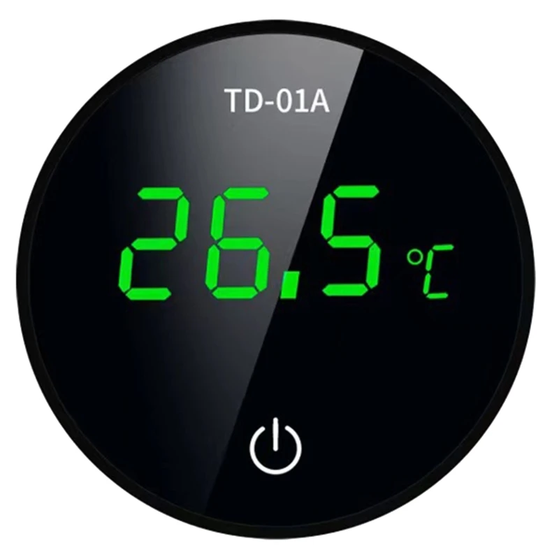 Аквариумы со светодиодным дисплеем, беспроводной термометр для стеклянной тары, светодиодный цифровой аквариумный термометр, приклеивающийся к прямой поставке Изображение 0