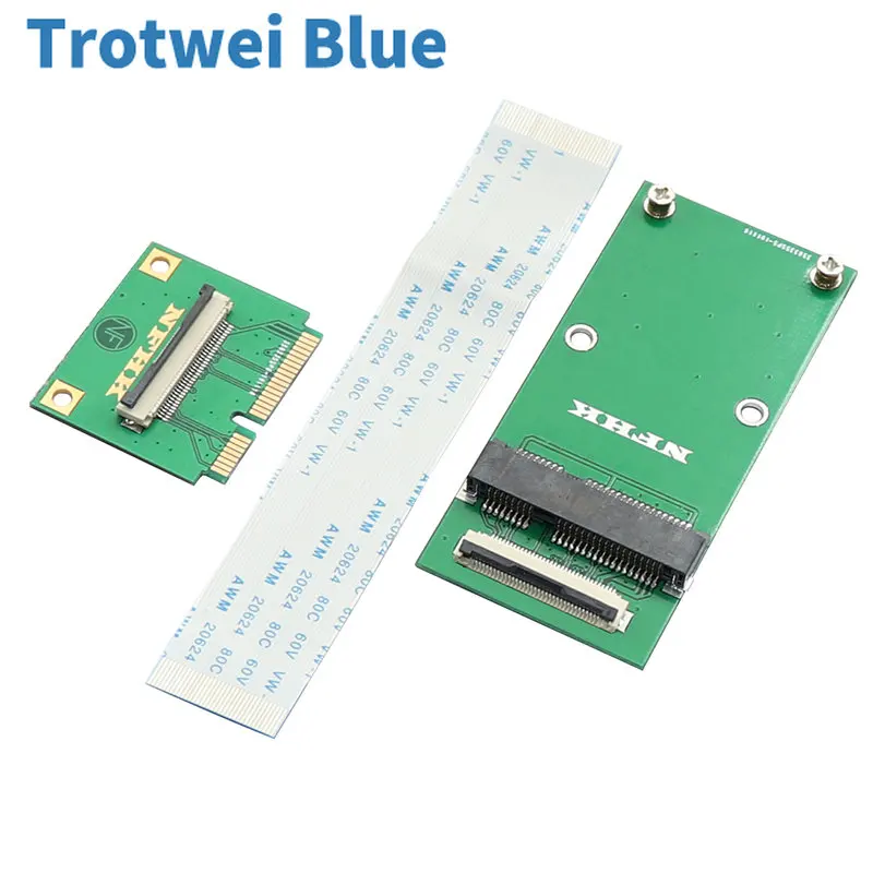 мини PCIe к mSATA SSD удлинительный кабель WiFi беспроводная сетевая карта к мини PCIe адаптер Удлинительный кабель для ноутбука Изображение 0
