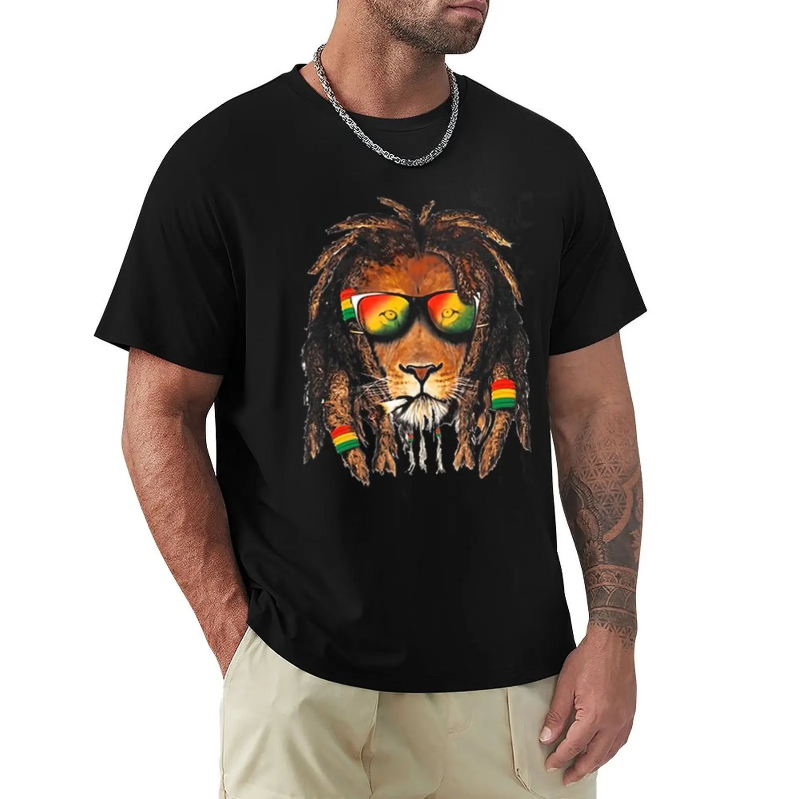 Музыкальная Винтажная футболка Bob Legend Marley's Gift, одежда в стиле хиппи, мужские футболки оверсайз с графическим рисунком аниме Изображение 0
