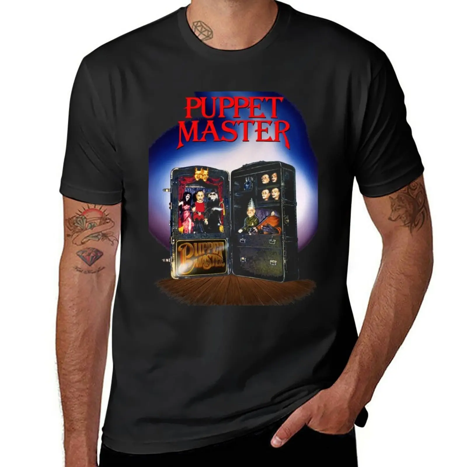 Новая футболка The Puppet Master (прозрачная), эстетичная одежда, спортивные рубашки, футболки для мужчин Изображение 0