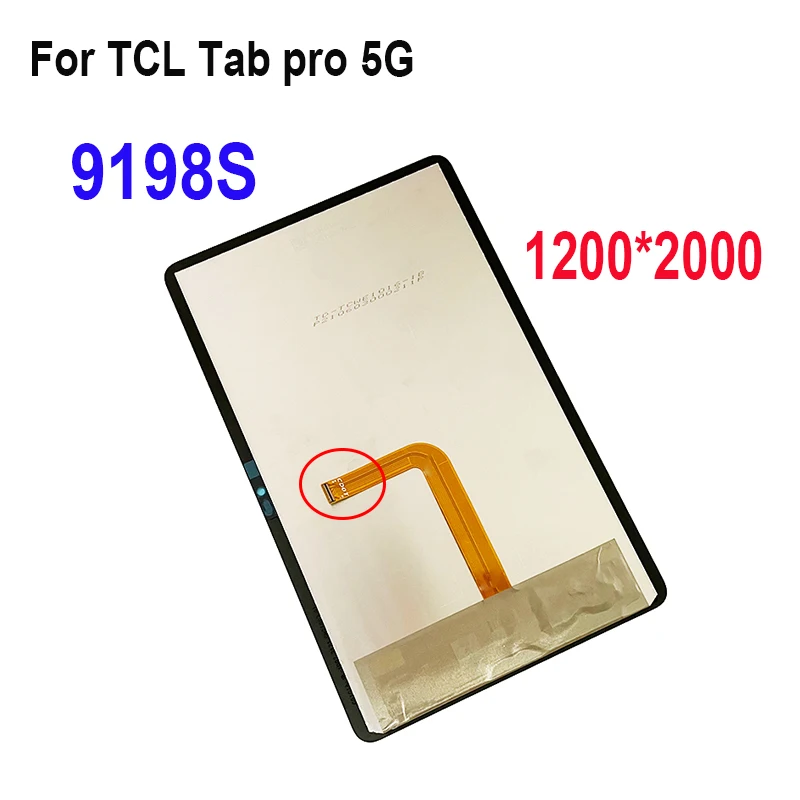 Оригинал для TCL Tab Pro 5G 9198S ЖК-дисплей с сенсорным экраном Digtizer в сборе Изображение 0
