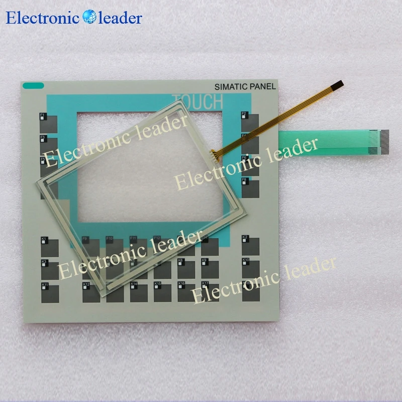 Сенсорный ЖК-Экран Digitizer Glass + Защитная Пленка Клавиатуры Для OP177B 6AV6642 6AV6 642-0DA01-1AX1 Изображение 0