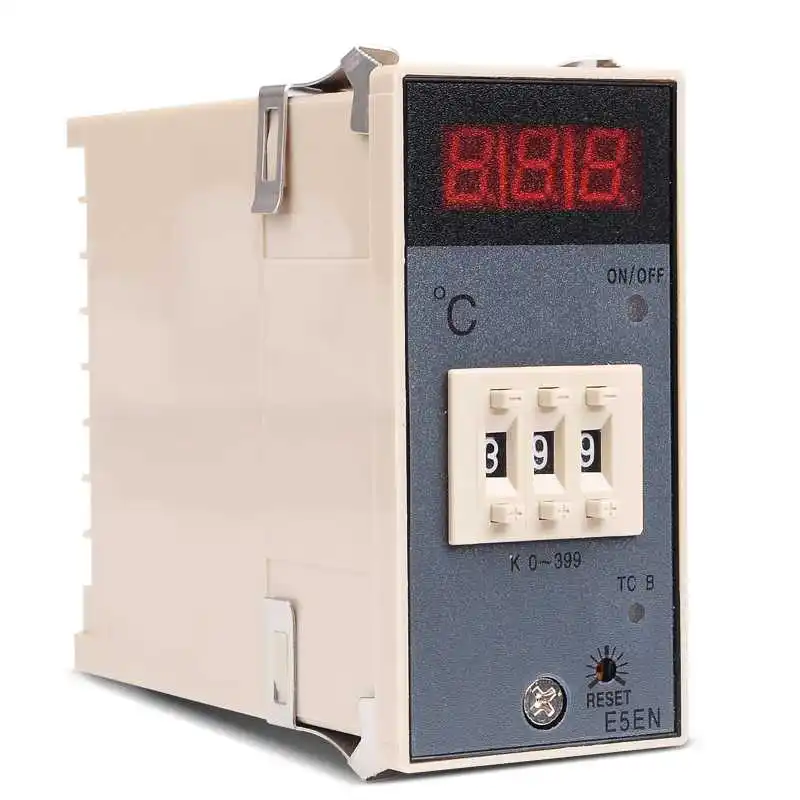 Указатель E5EM переключатель контроля температуры цифровой дисплей E5EN прибор для контроля температуры бункерная машина для сушки под давлением 220 В Изображение 0