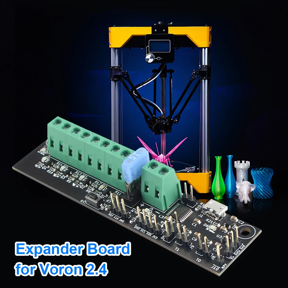 2021 Новый 3D-принтер Klipper Expander Board Плата расширения DIY Expansion Expander Module для Voron 2.4 Voron2 V2.4 Изображение 1