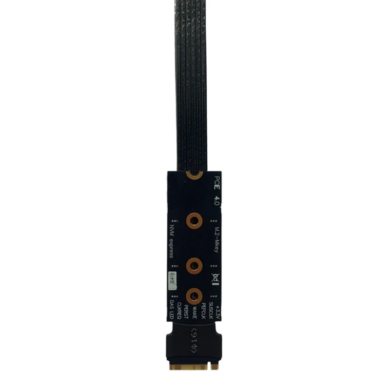 HOT-R43SG 4.0 Портативный ПК M.2 Key M Nvme Внешняя Видеокарта GPU Металлический Кронштейн Pcie 4.0 X4 Riser Adapter EGPU ITX STX Изображение 1