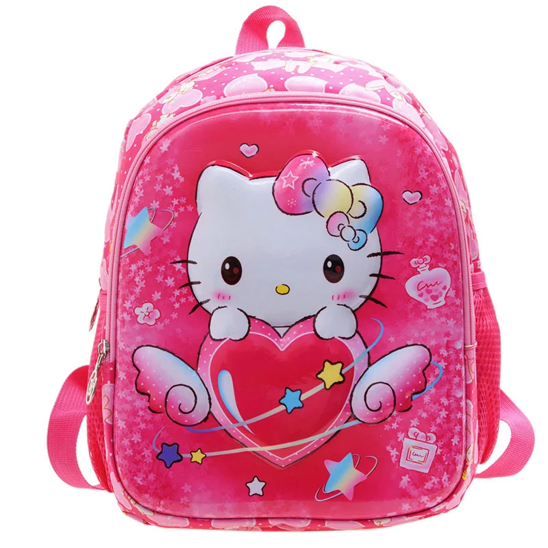 Sanrio hello kitty школьный ранец для детского сада, детский рюкзак для мальчиков и девочек, школьный ранец, детский мультяшный рюкзак, дорожная сумка Изображение 1