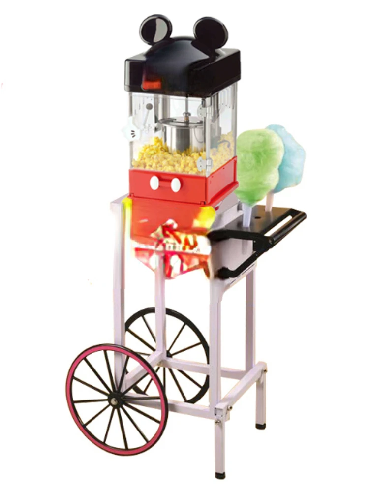 Автоматическая машина для приготовления попкорна Бытовая симпатичная машина для приготовления попкорна Коммерческая нагревательная машина для приготовления попкорна Butterfly Изображение 1