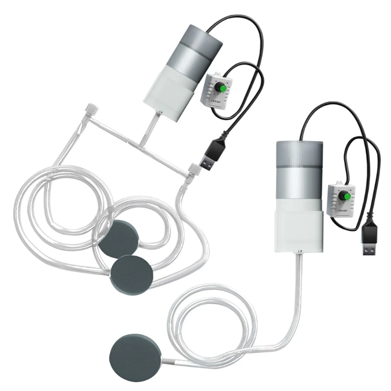 Аквариумные воздушные насосы USB-Оксигенатор для рыб Воздушный компрессор Mini Dropship Изображение 1