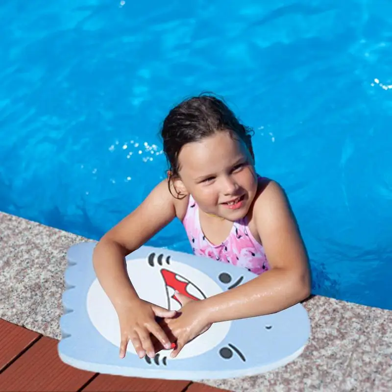 Кикборд для детей, доска для плавания в бассейне с милым животным рисунком, эргономичная для комфорта и производительности, улучшает положение при плавании Изображение 1