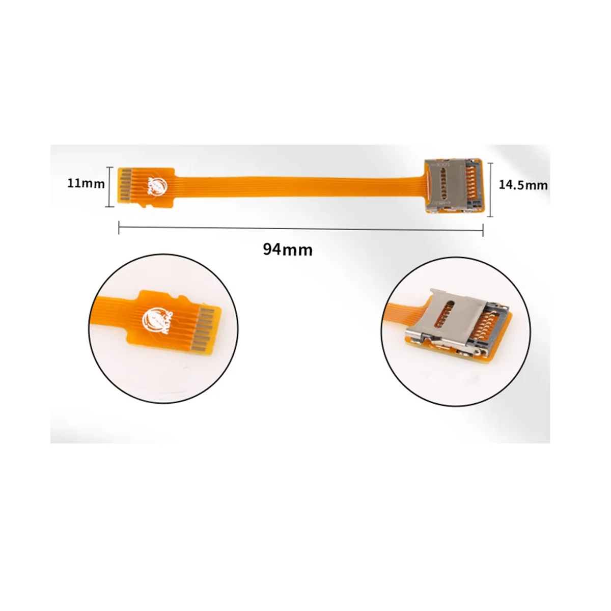 Комплект карт памяти Micro-SD/ TF Удлинитель от мужчины к женщине удлинитель кабеля FPC Soft Ribon Flat 10 см Изображение 1