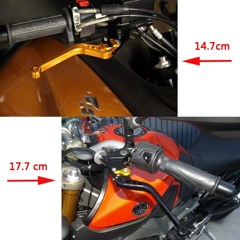 Короткий/длинный для мотоцикла Macbor Montana XR5 500 2021 2022 Алюминиевый регулируемый тормозной рычаг сцепления Аксессуары Изображение 1