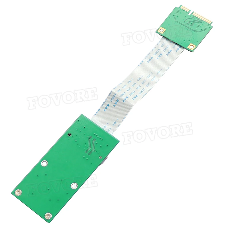 мини PCIe к mSATA SSD удлинительный кабель WiFi беспроводная сетевая карта к мини PCIe адаптер Удлинительный кабель для ноутбука Изображение 1