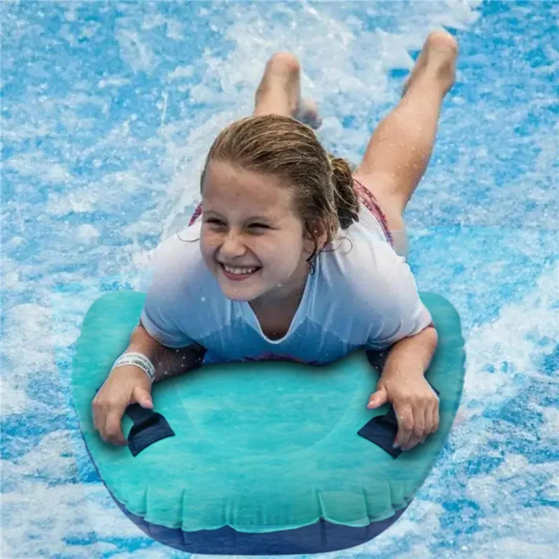 Наружная надувная доска для серфинга портативный бодиборд для плавания взрослых детей безопасный легкий кикборд для морского серфинга вейкборд Изображение 1