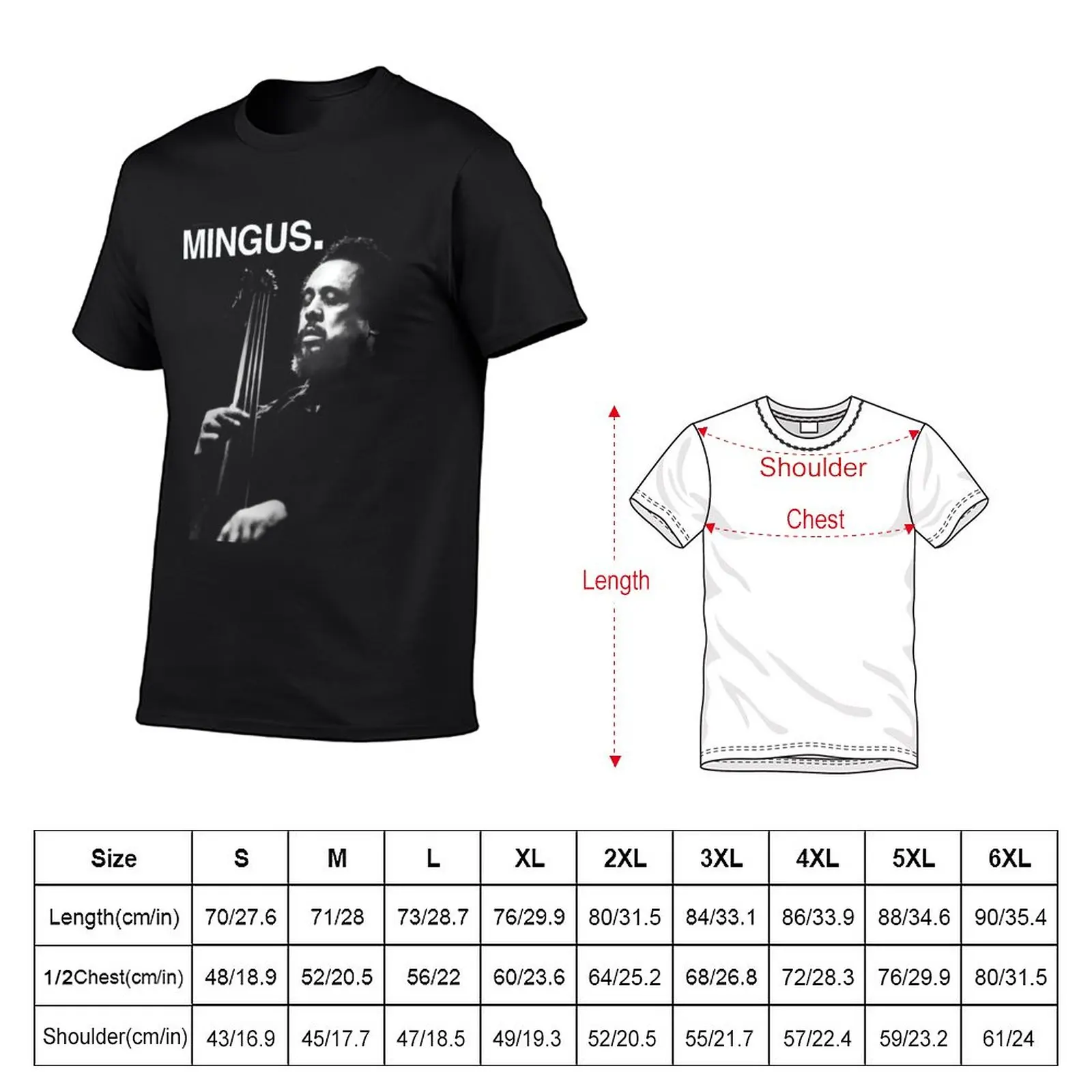 Новая футболка Charles Mingus Essential в корейском стиле, модная рубашка с животным принтом для мальчиков, тренировочные рубашки для мужчин Изображение 1