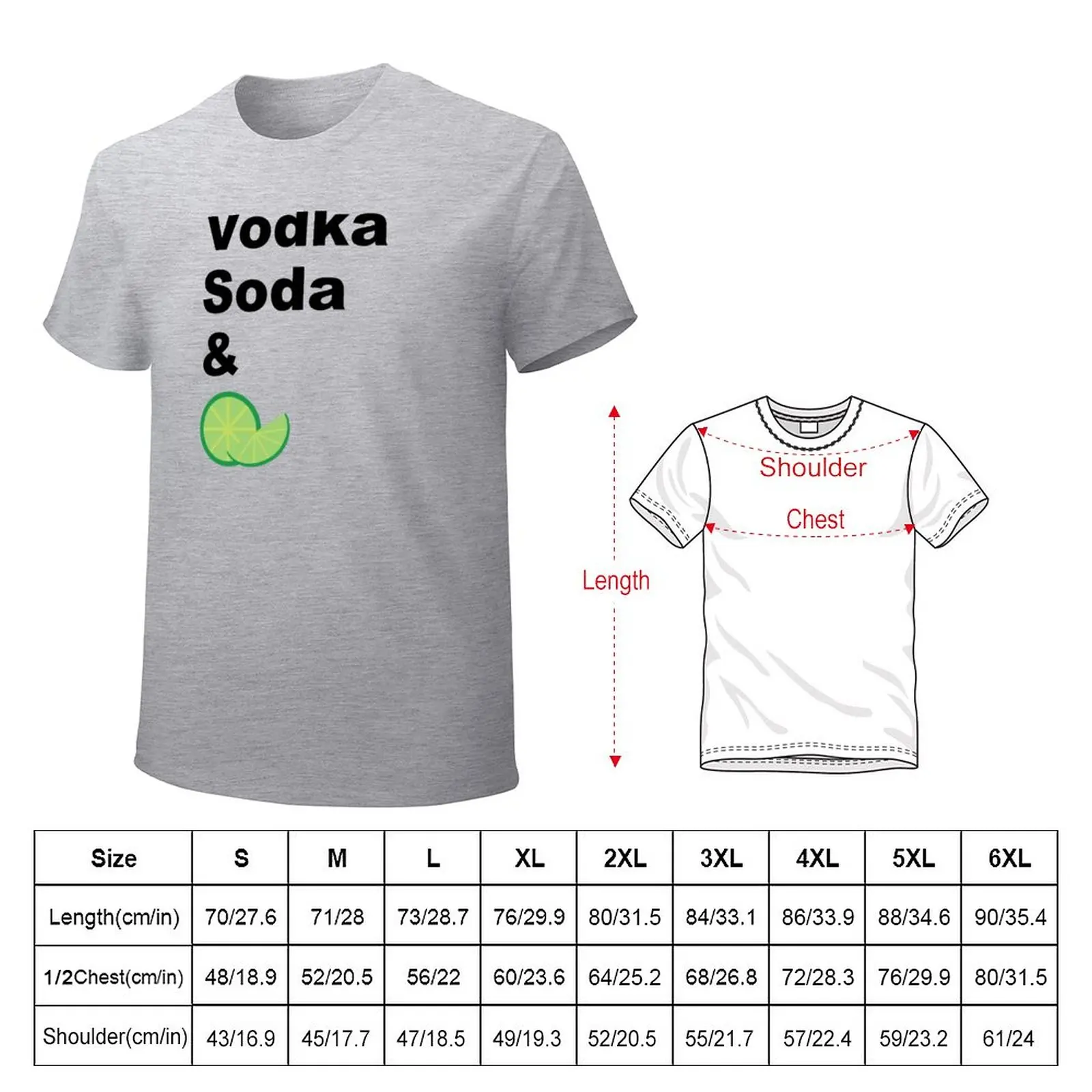 Футболка с водкой, содовой и лаймом, милые футболки для мальчика, одежда для мужчин Изображение 1