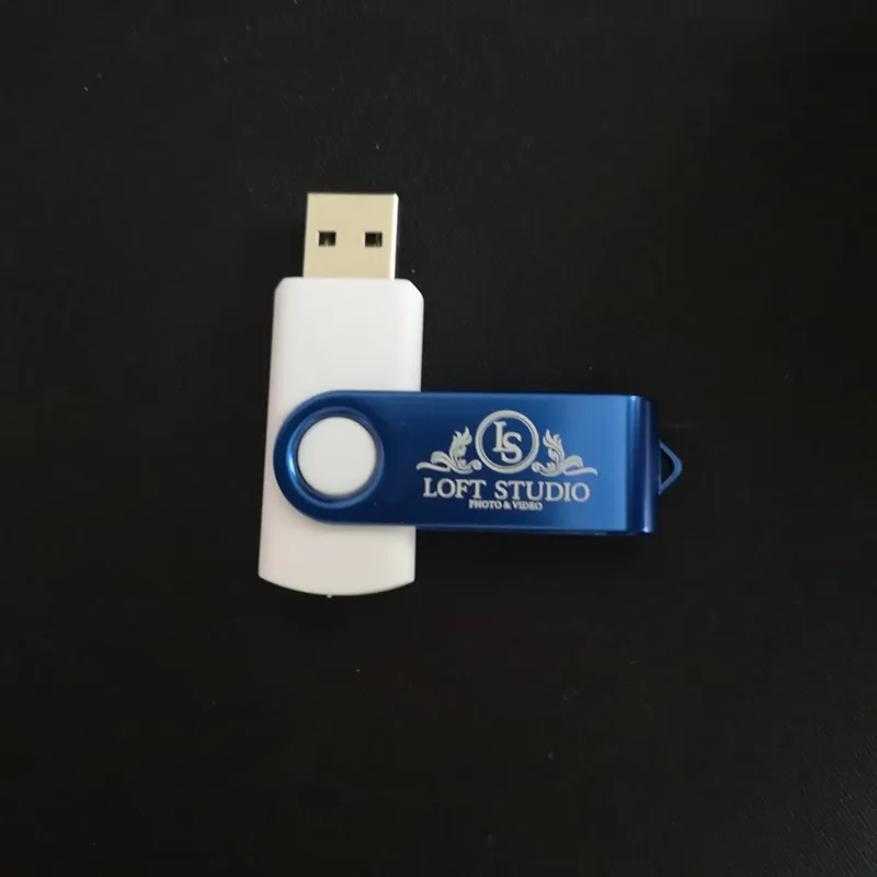 100 шт./лот Цветной USB Флэш-накопитель Pen Drive 1GB 2GB 4GB 8GB 16GB Флешка Memory Stick 32GB 64GB USB Stick Подарок Бесплатно С Пользовательским ЛОГОТИПОМ Изображение 2