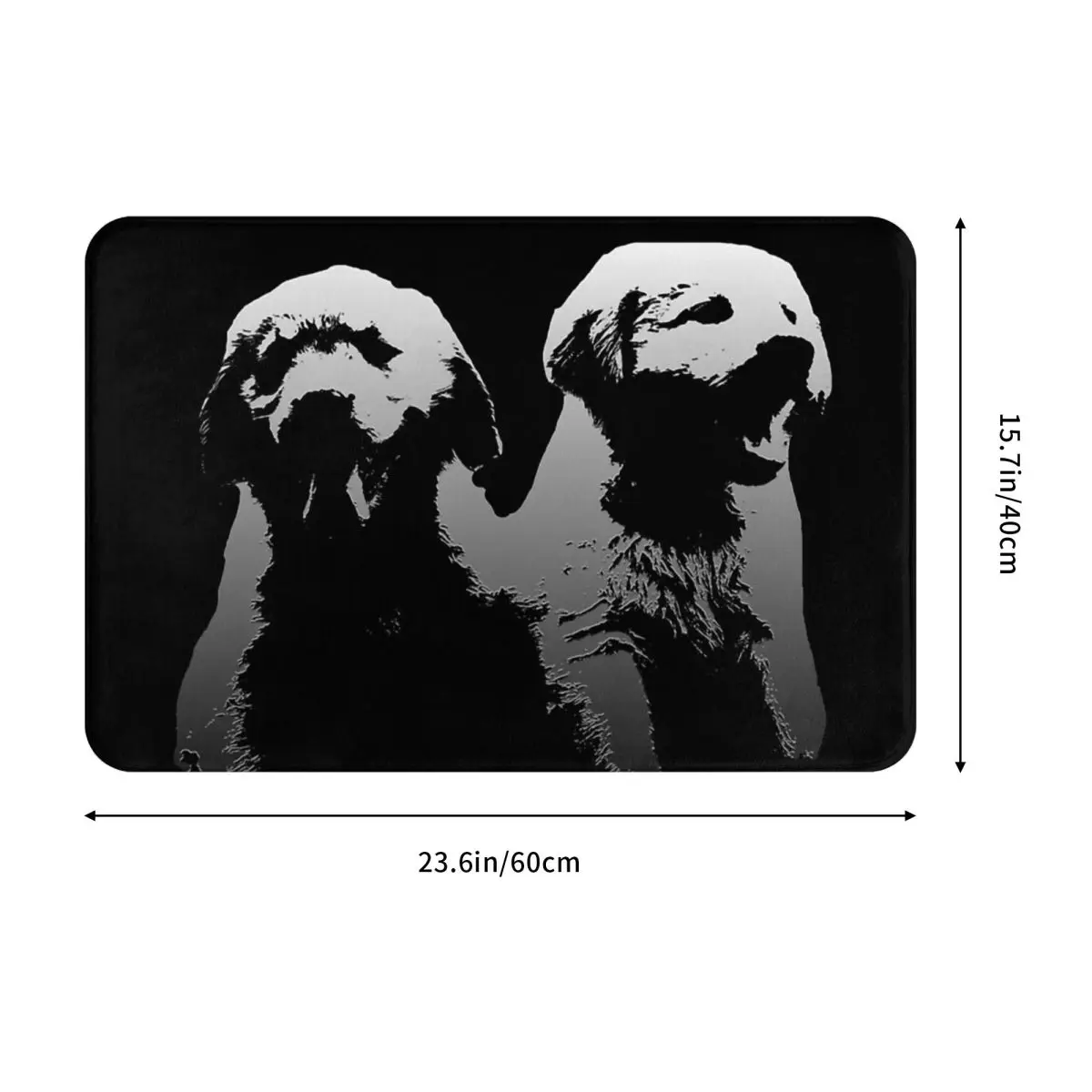 Watch Dogs Legion Нескользящий коврик для ванной, для любителей собак, коврик для спальни, уличный ковер, домашний декор с рисунком Изображение 2