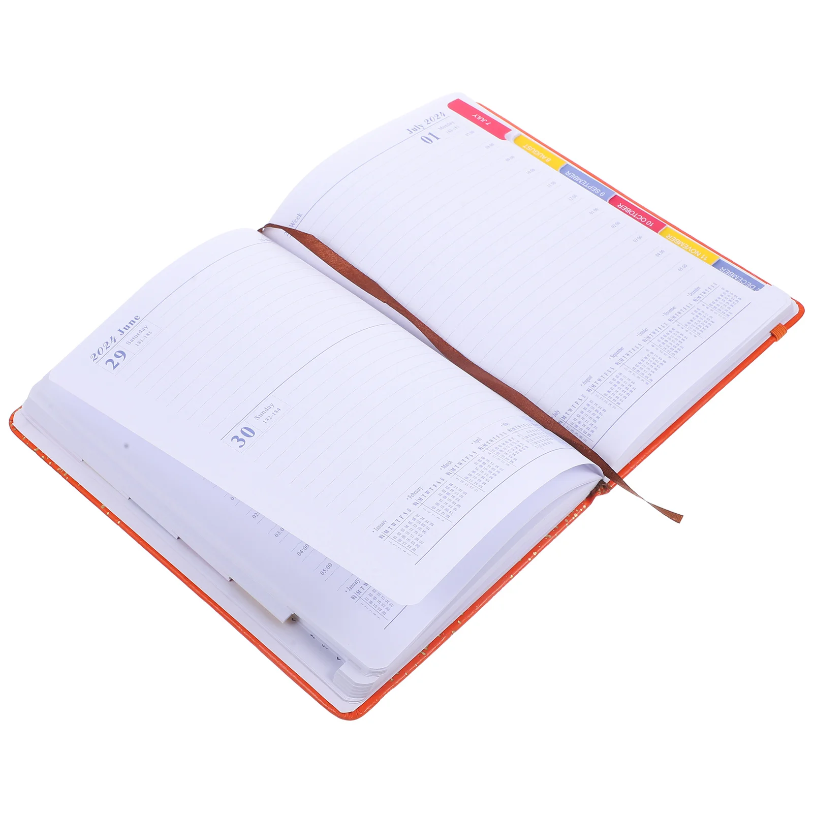 Блокнот для планирования встреч, рабочий блокнот, еженедельный планировщик занятий для домашнего обучения на 2024 год Изображение 2
