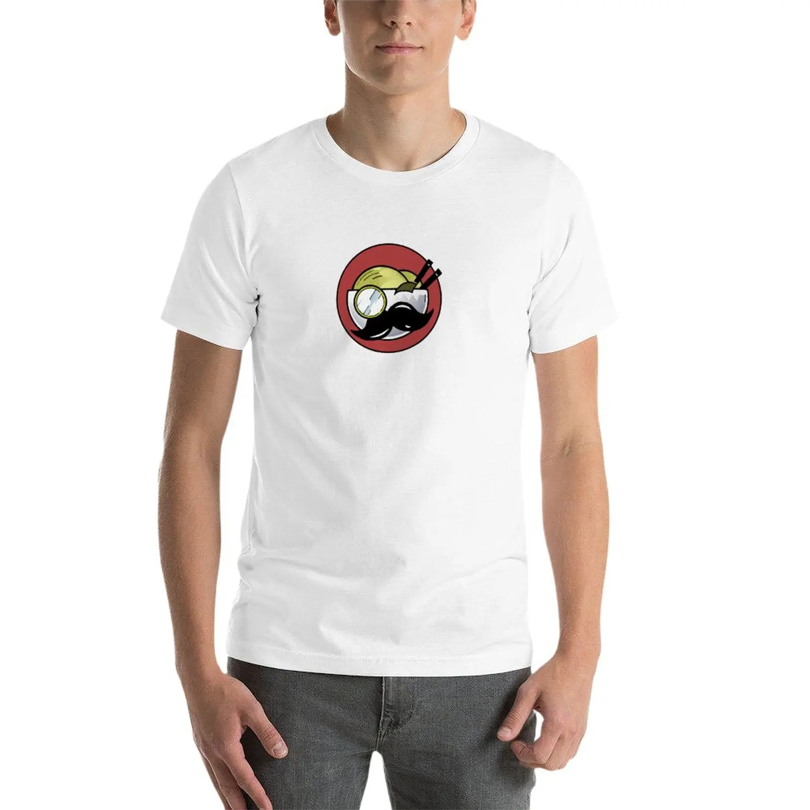 Изысканная футболка с чашей для лапши, одежда из аниме, короткие мужские футболки с рисунком, комплект футболок Изображение 2