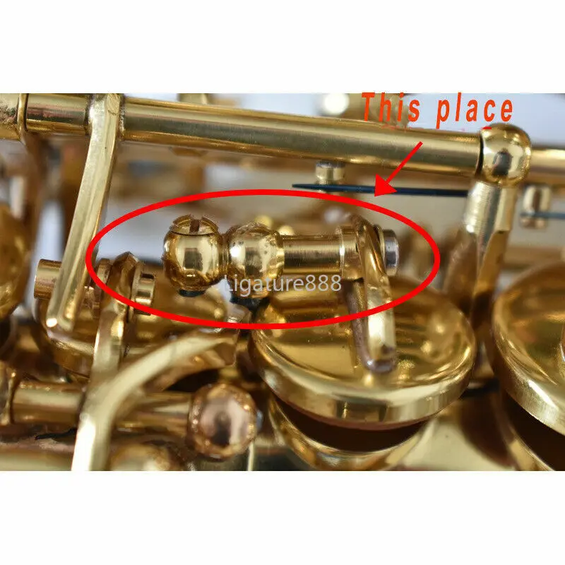 Инструмент для ремонта саксофона -регулировочный стержень для саксофона, регулировочный винт № 5 № 6, новые 3 размера Изображение 2