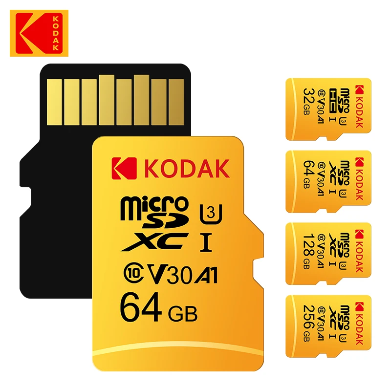 Карта флэш-Памяти Kodak Class 10 32GB Micro SD 32GB TF Card 32GB Microsd 32GB Оптом для Смартфона PC 4K HD Driving Recorder Изображение 2