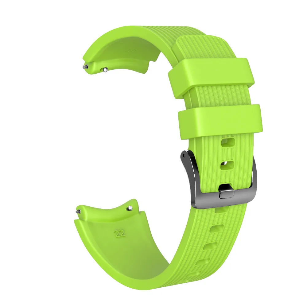 Модный ремешок для часов, подходящий для Huawei Watch Gt, замена силиконового ремешка на запястье, Аксессуары для смарт-браслетов Изображение 2