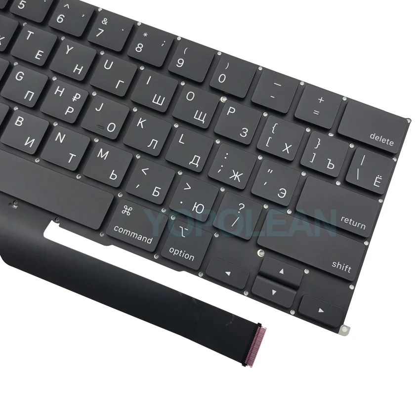 Новая клавиатура A2141 Русской раскладки US-RU Для MacBook Pro Retina 16