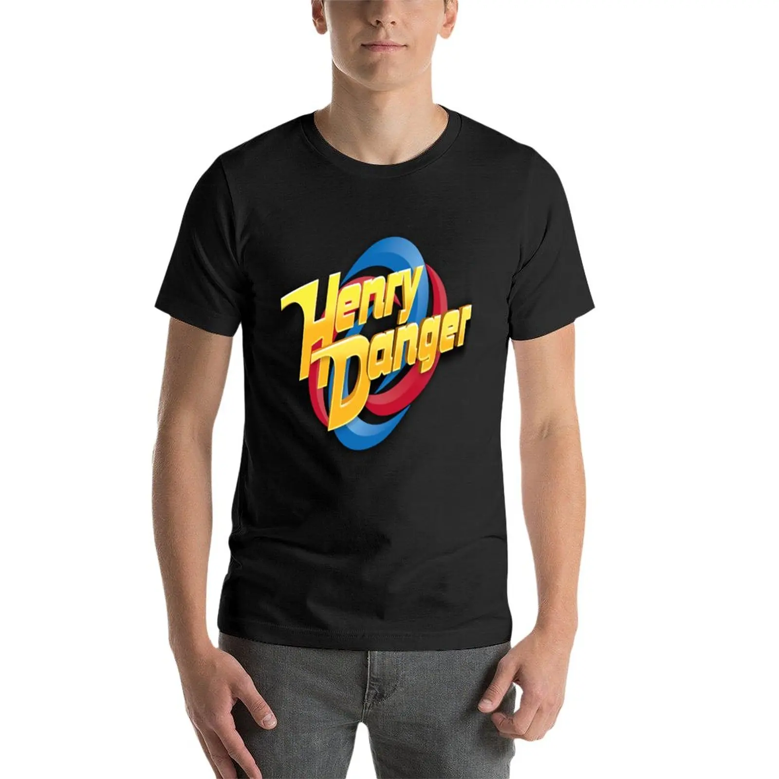 Новая футболка Henry Danger, футболки для мальчиков, футболка нового выпуска, спортивные рубашки, мужская одежда Изображение 2