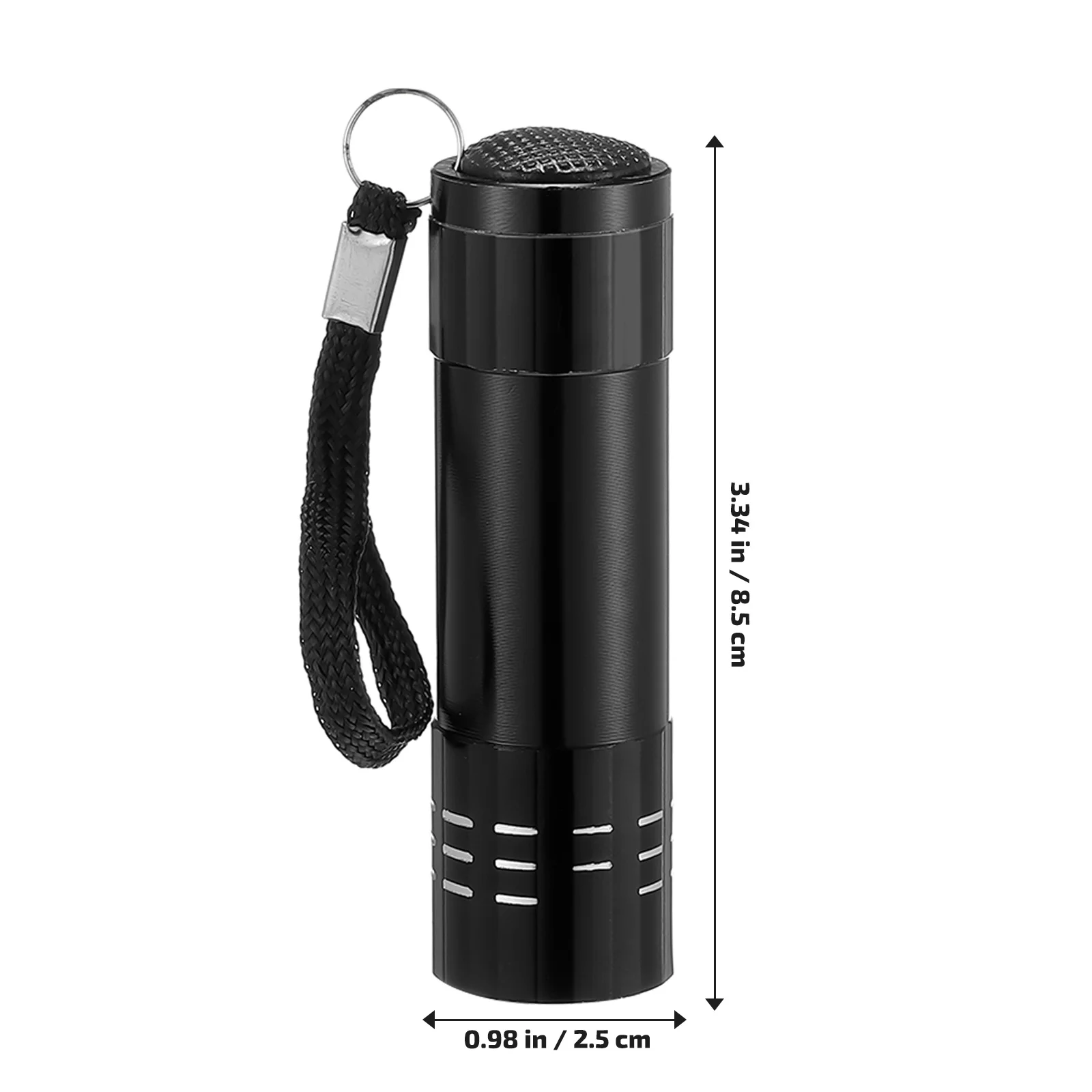 Портативный УФ-фонарик LEDMOMO, 395nm, 9 светодиодных мини-ламп для удаления пятен от мочи домашних животных, ногтей (черный) Изображение 2