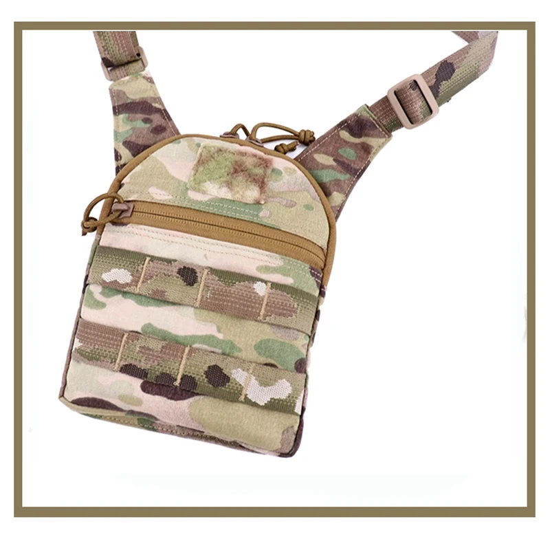 Простая сумка через плечо в стиле милитари, модная мини-сумка для хранения на открытом воздухе Изображение 2