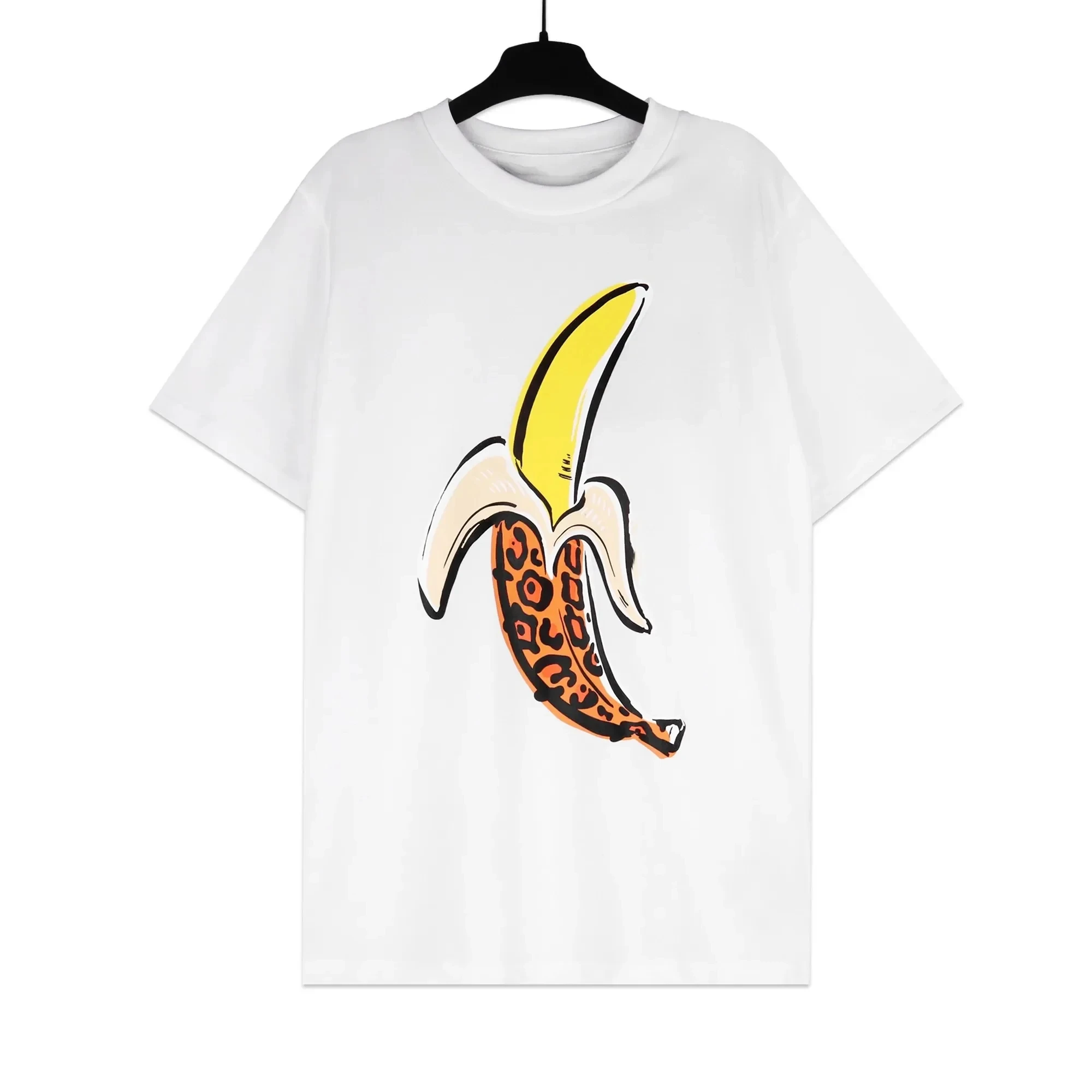 Футболки Angel для мужчин и женщин, футболки с короткими рукавами, футболки оверсайз, банановые молодежные пары, подарок Изображение 2