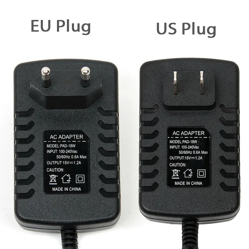 Штекер США/ЕС 18 Вт 15 В.Настенное зарядное устройство переменного тока 2A Адаптер питания для ноутбука Asus Eee Pad Transformer TF201, TF101, TF300 Изображение 2