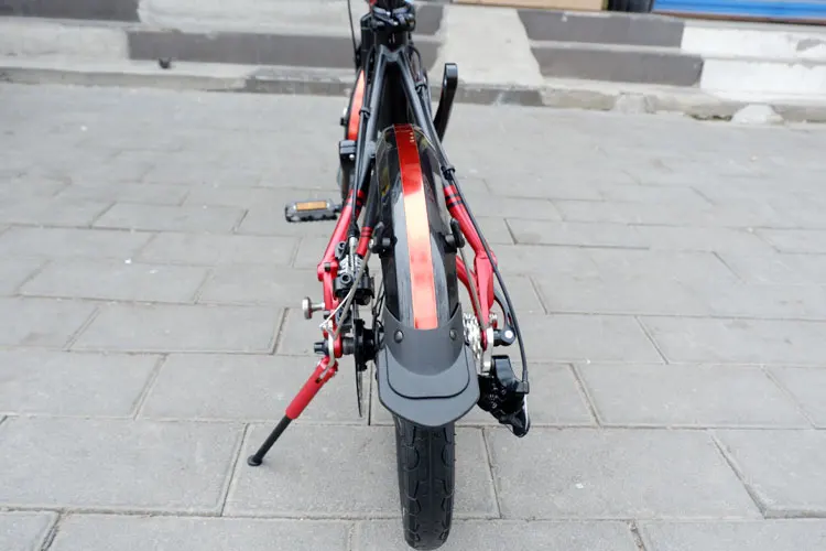 16-Дюймовый Складной Велосипедный Брызговик Для Крыла Дискового Тормоза Dahon K3plus Изображение 3