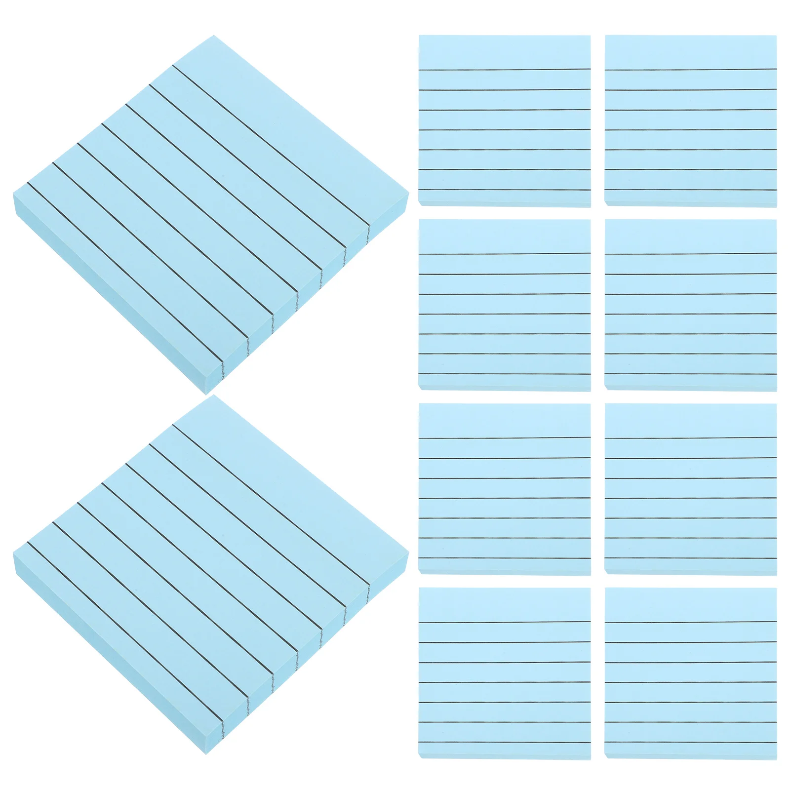 20шт портативных блокнотов для заметок, блокноты для заметок, липкие блокноты для планирования расписания, блокноты Изображение 3