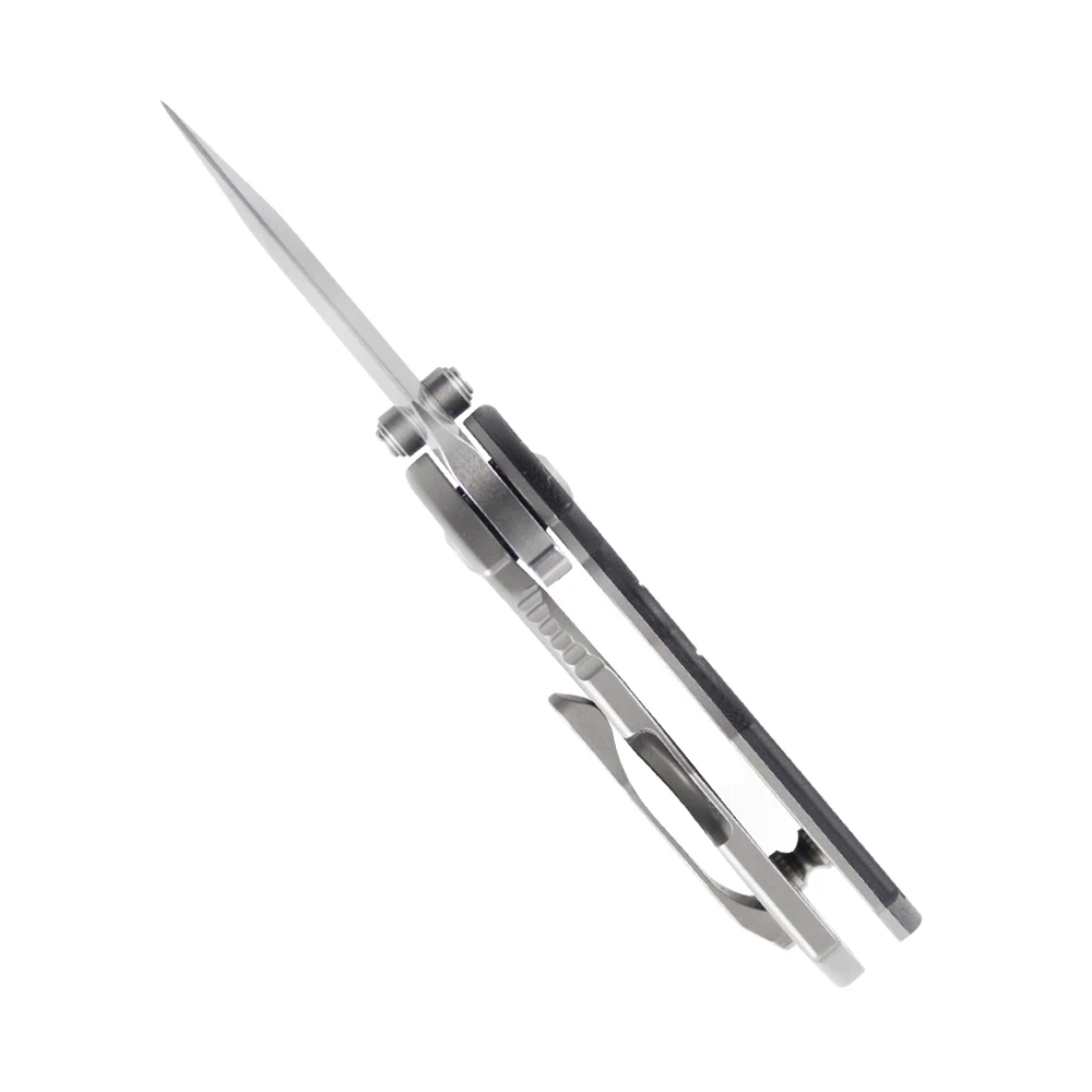 Kizer Small EDC Knife С Откидным Хвостовиком Ki2521A1 Мини-Карманный Нож Из Титана + Ручка G10 S35VN Со Стальным лезвием Складной Нож Изображение 3