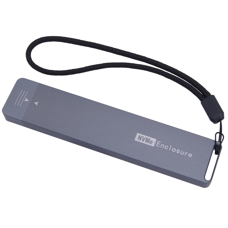 M2 SSD Case NVME Enclosure M.2 К SSD-адаптеру USB TYPE-A 3.1 Для NVME PCIE M Key SSD Disk Drive Box Изображение 3