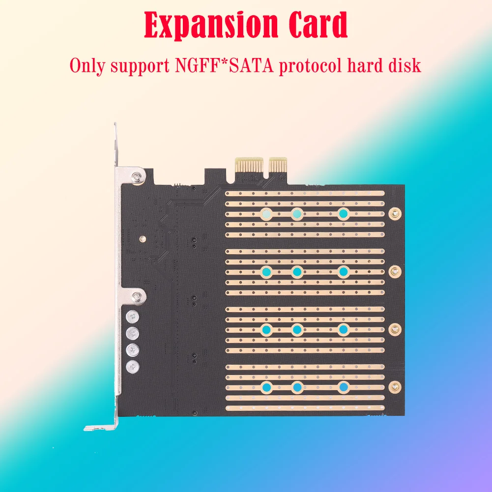 SA3034M NVME M.2 к PCI-E 1x Замена карты Адаптера для M-Key NVME/B-Key SATA Extend Board Компьютерные Аксессуары Изображение 3