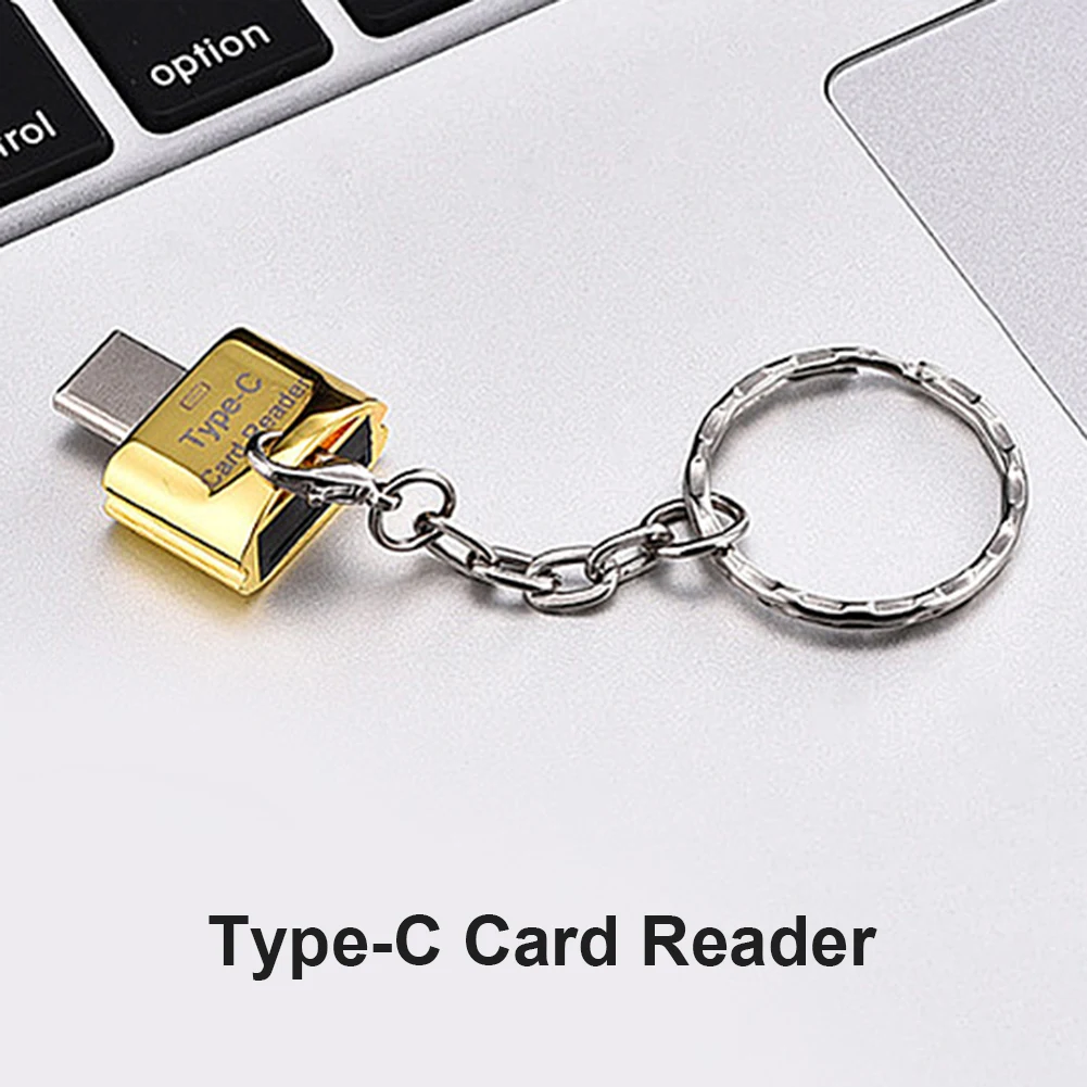 Адаптер USB 3.1 Type C для TF OTG Card Reader Устройство чтения смарт-карт памяти Type C OTG Flash Drive Cardreader Адаптер Изображение 3