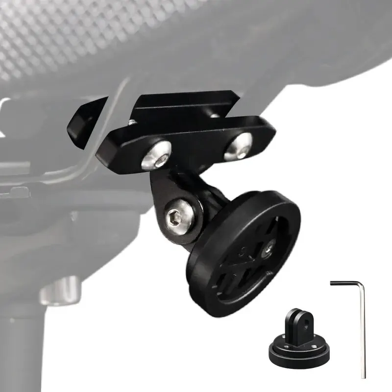 Велосипедный задний фонарь, опора для седла, крепление на подседельный штырь MTB, кронштейн для велосипедного фонаря, держатель для радара заднего вида Garmin Varia/RTL510 Изображение 3