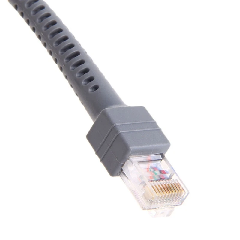 Гибкий 9-футовый USB-кабель для сканера штрих-кодов Symbol LS2208 LS2208AP LS1203 LS4208 Изображение 3