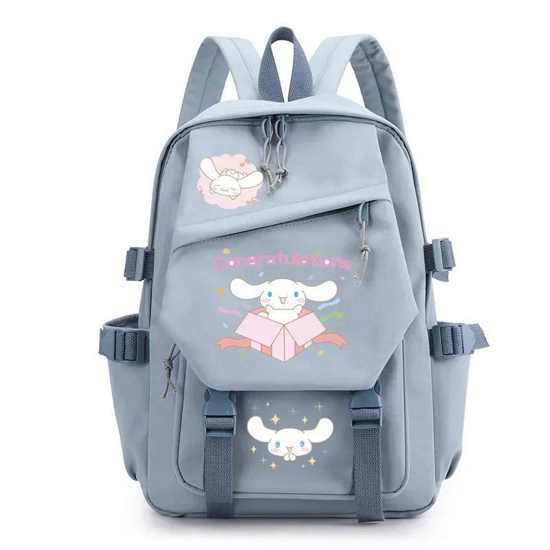 Дорожная сумка Sanrio hello kitty, рюкзак kuromi, женский японский симпатичный школьный ранец, сумка для старшеклассниц. Изображение 3