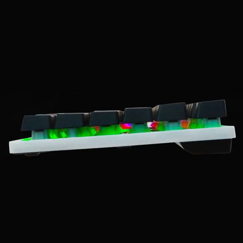 Игровая клавиатура со светодиодной подсветкой Механическая клавиатура для компьютера, ноутбука, игровых устройств Изображение 3