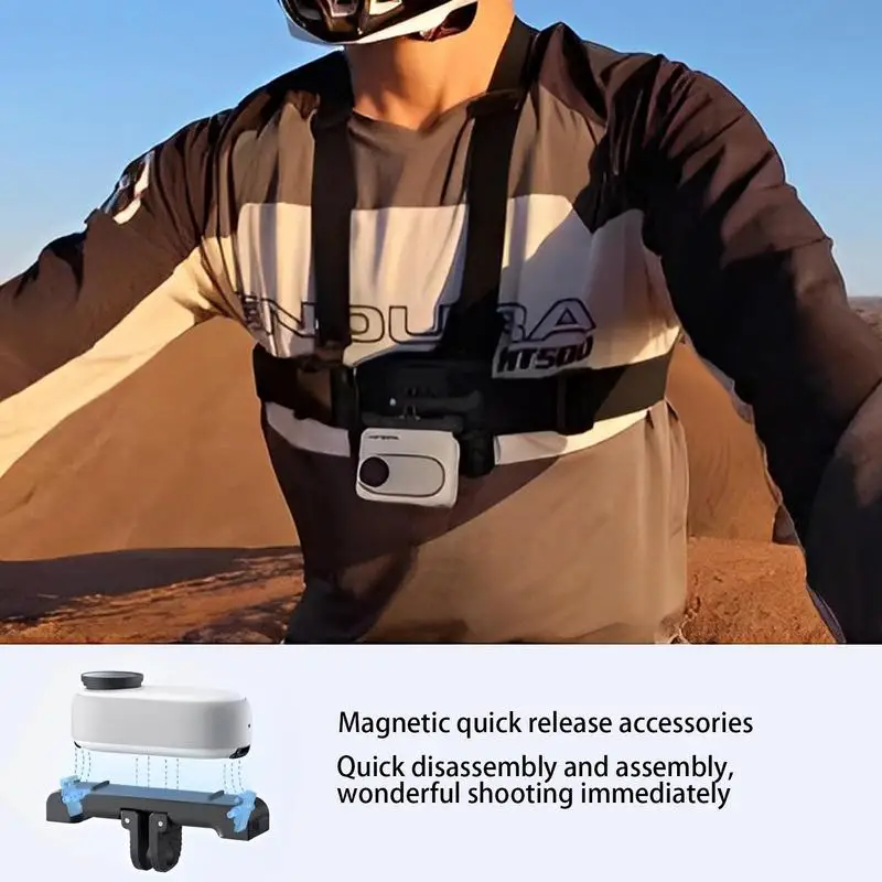 Портативный Магнитный Быстроразъемный адаптер для крепления кронштейнов Аксессуар для экшн-камеры Insta360 GO 3 Thumb Camera Quick Mount Изображение 3
