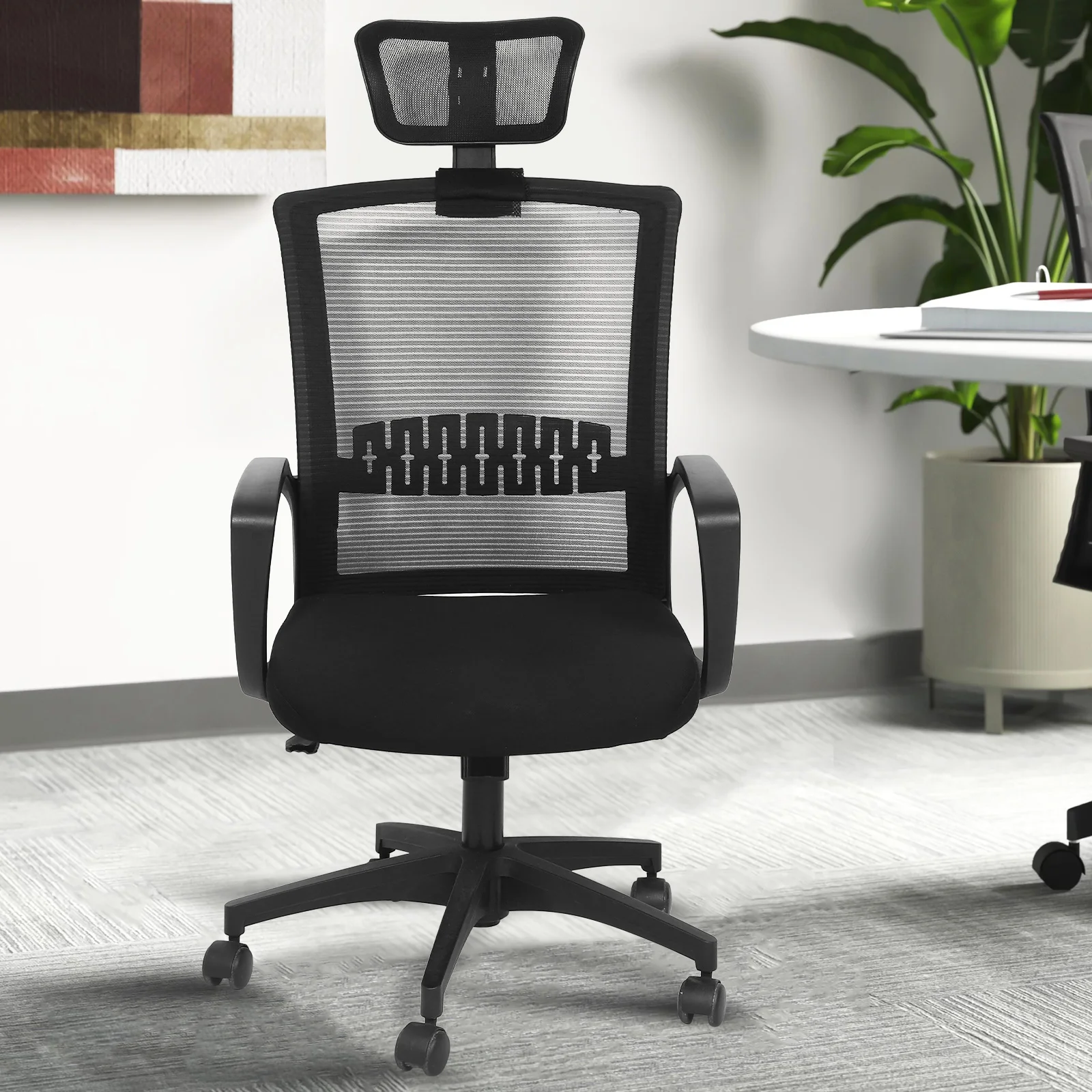 Регулируемый Подголовник офисного кресла Универсальное крепление для подголовника игрового кресла Изображение 3