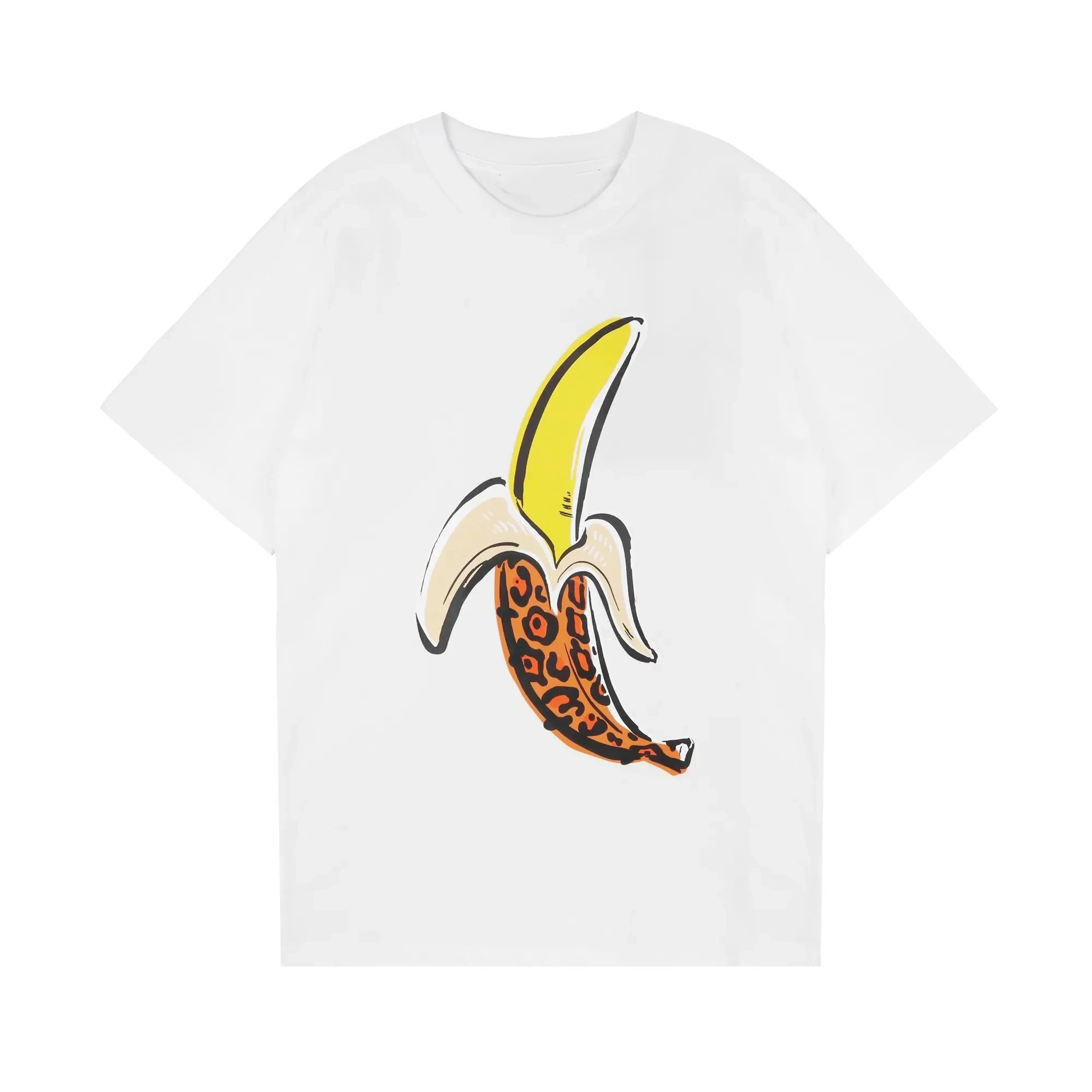 Футболки Angel для мужчин и женщин, футболки с короткими рукавами, футболки оверсайз, банановые молодежные пары, подарок Изображение 3