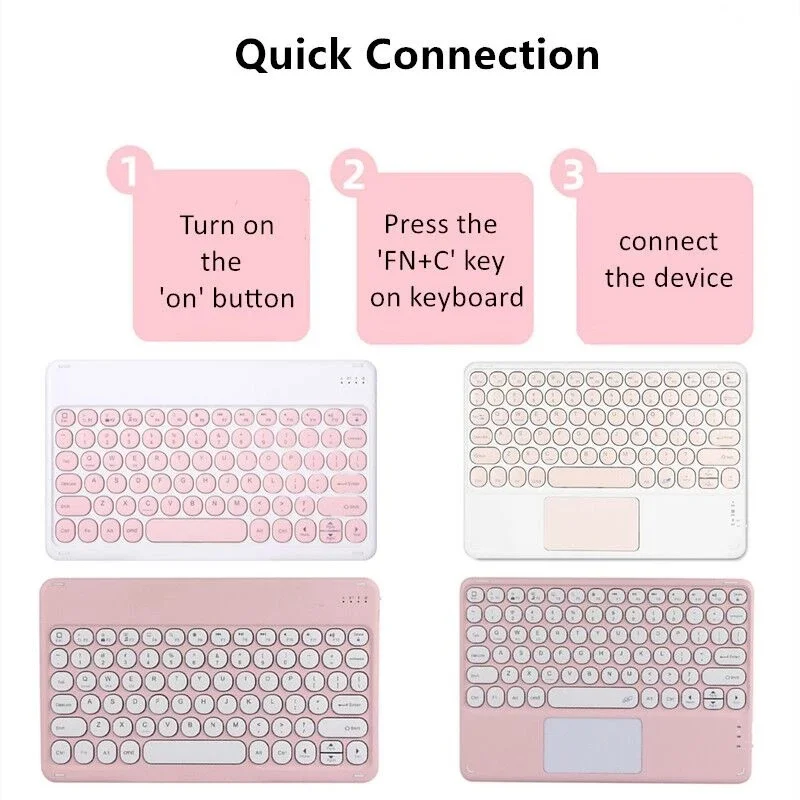 Чехол-клавиатура для Lenovo Tab P11 Pro 2nd 11.2 2022 P11 11.5 2-го поколения P11 Plus 11 M10 Plus 3-го 10.6 Для Xiaoxin Pad 11.2 11.5 Изображение 3